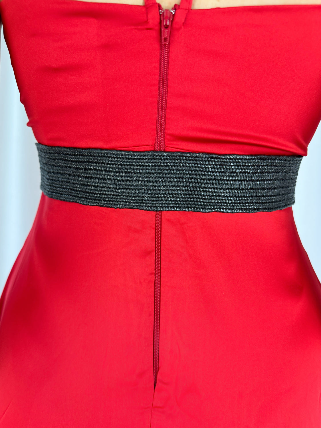 Vivian Gold Buckle Belt - Black