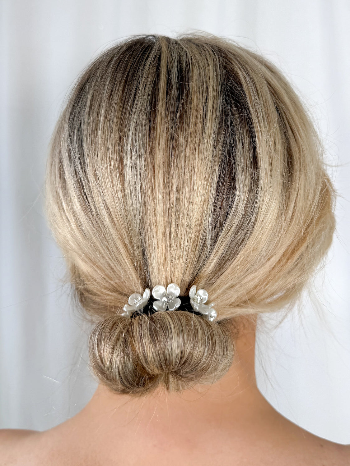 Hair Clip with Five Flowers